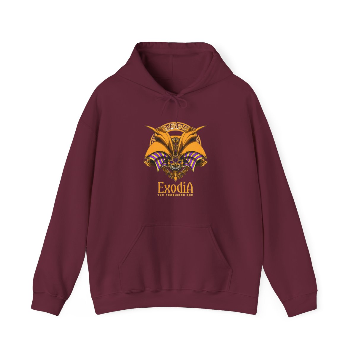 Exodia Hoodie Yu-Gi-Oh Legendary Forbidden God Form | Yu-Gi-Oh! - alternate angle 3, merchandise