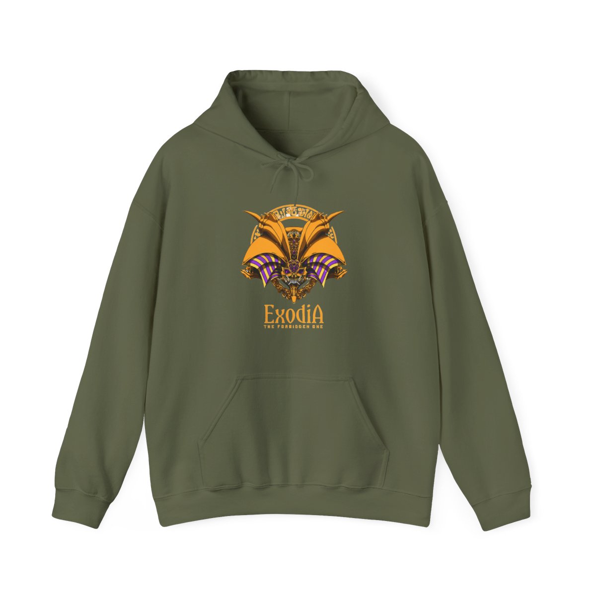 Exodia Hoodie Yu-Gi-Oh Legendary Forbidden God Form | Yu-Gi-Oh! - alternate angle 4, merchandise