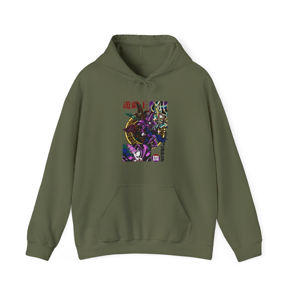 Yu-Gi-Oh Dark Magician Hoodie Duel Monsters Jumper | Yu-Gi-Oh! - alternate angle 4, merchandise