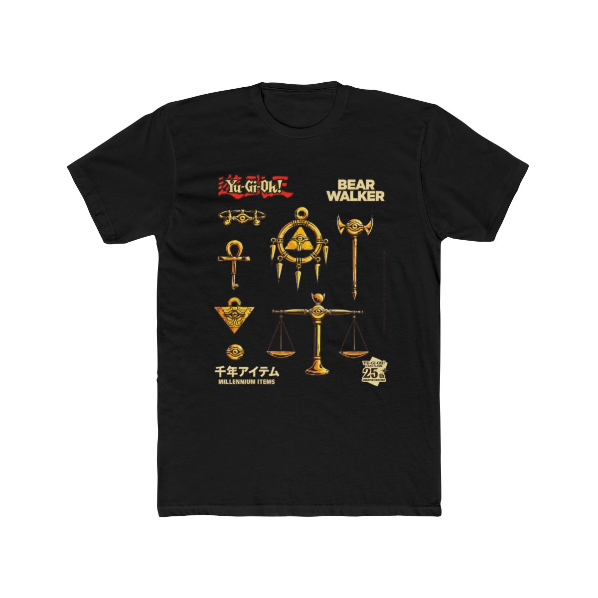 Yu-Gi-Oh! Millennium Item Tee - alternate angle 3, merchandise