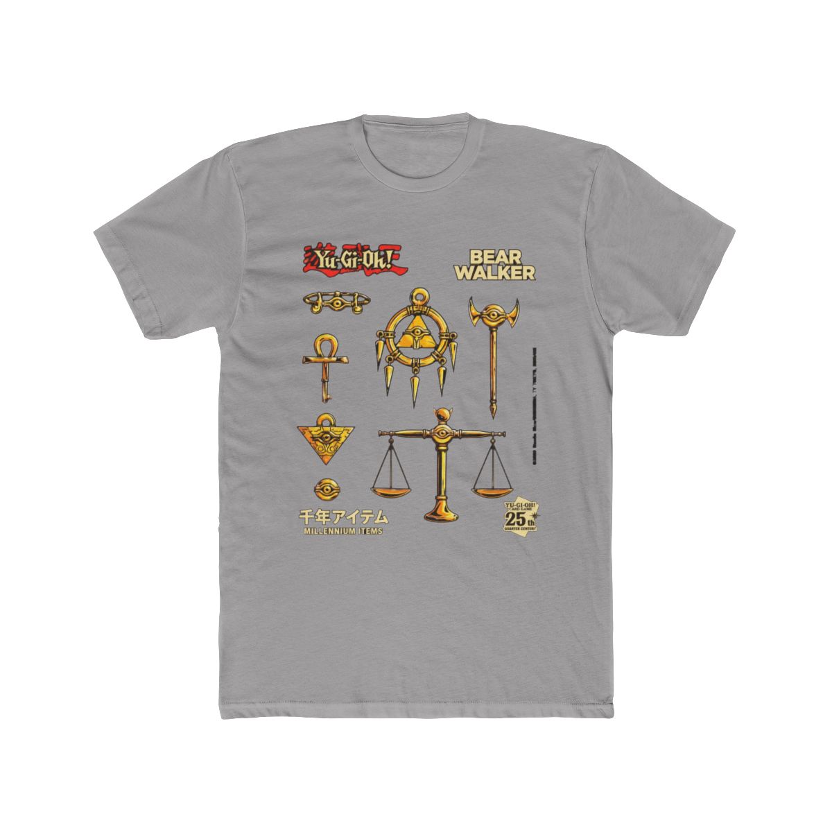 Yu-Gi-Oh! Millennium Item Tee - alternate angle 2, merchandise