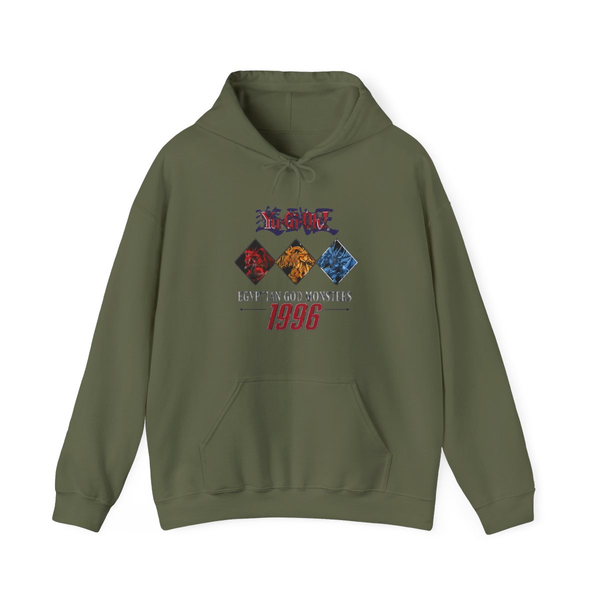 Yu-Gi-Oh! Egyptian God Monsters Hoodie - alternate angle 4, merchandise