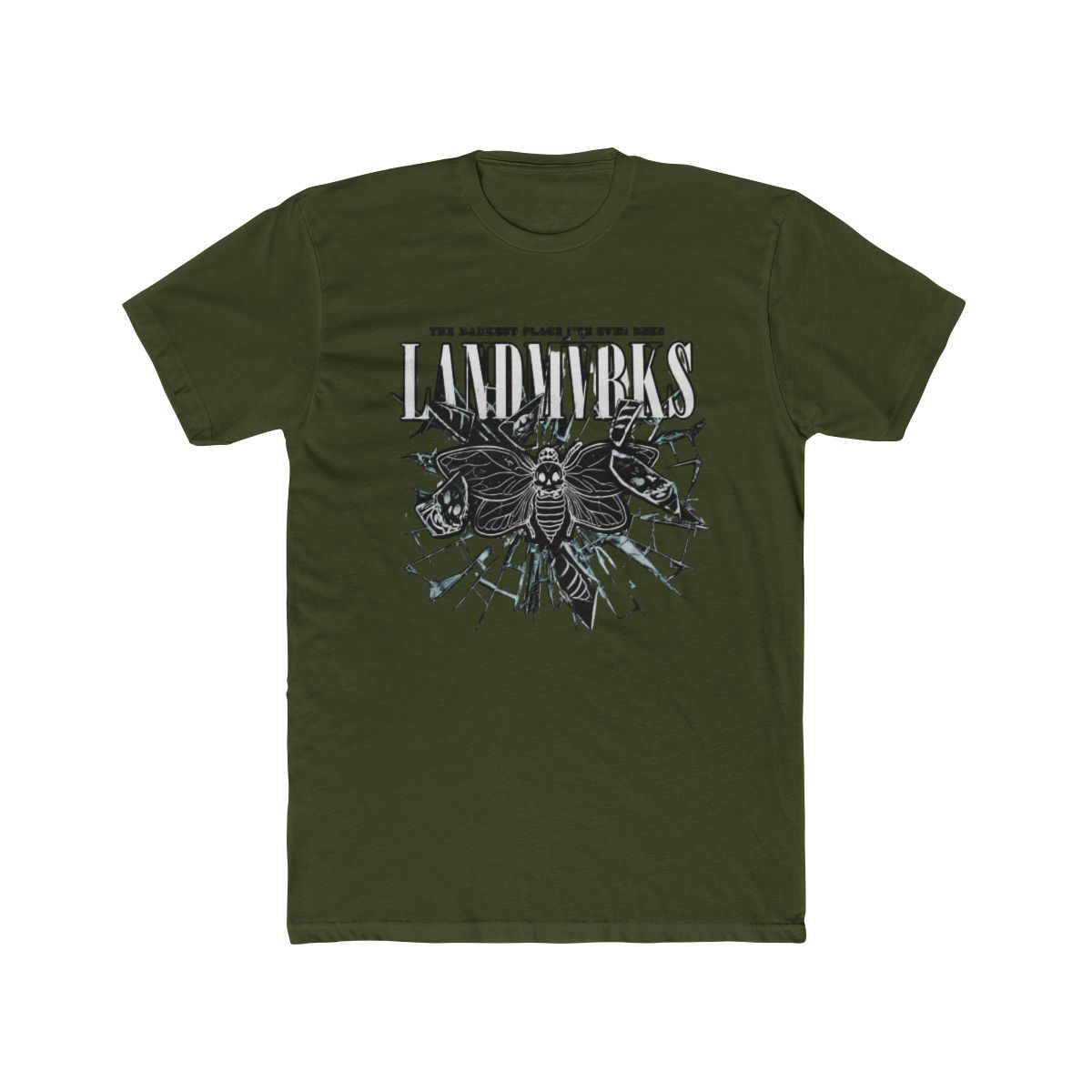Landmvrks - Shattered Glass - T Shirt | Yu-Gi-Oh! - alternate angle 4, merchandise