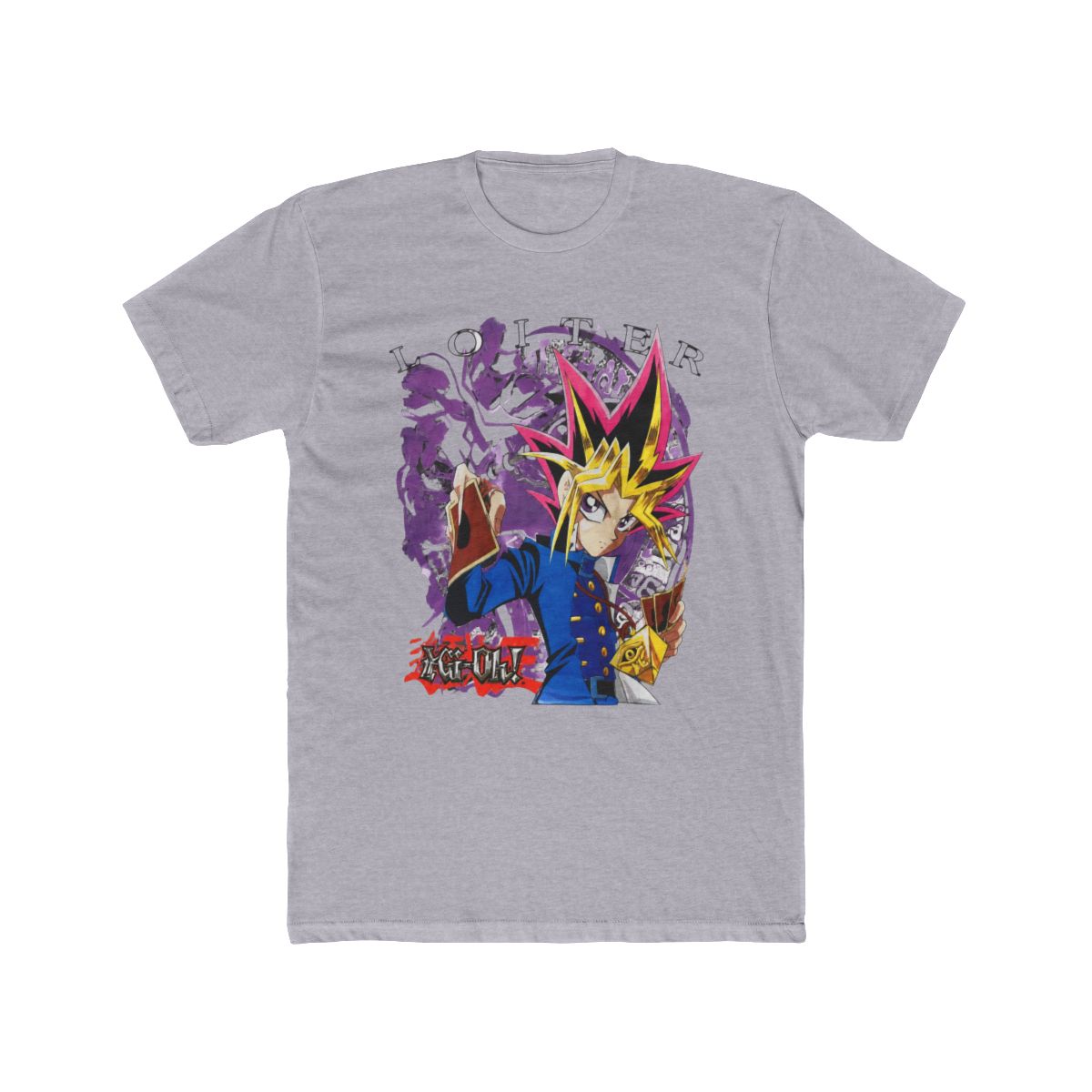 Loiter X Yu-Gi-Oh! Yugi T Shirt Off Black