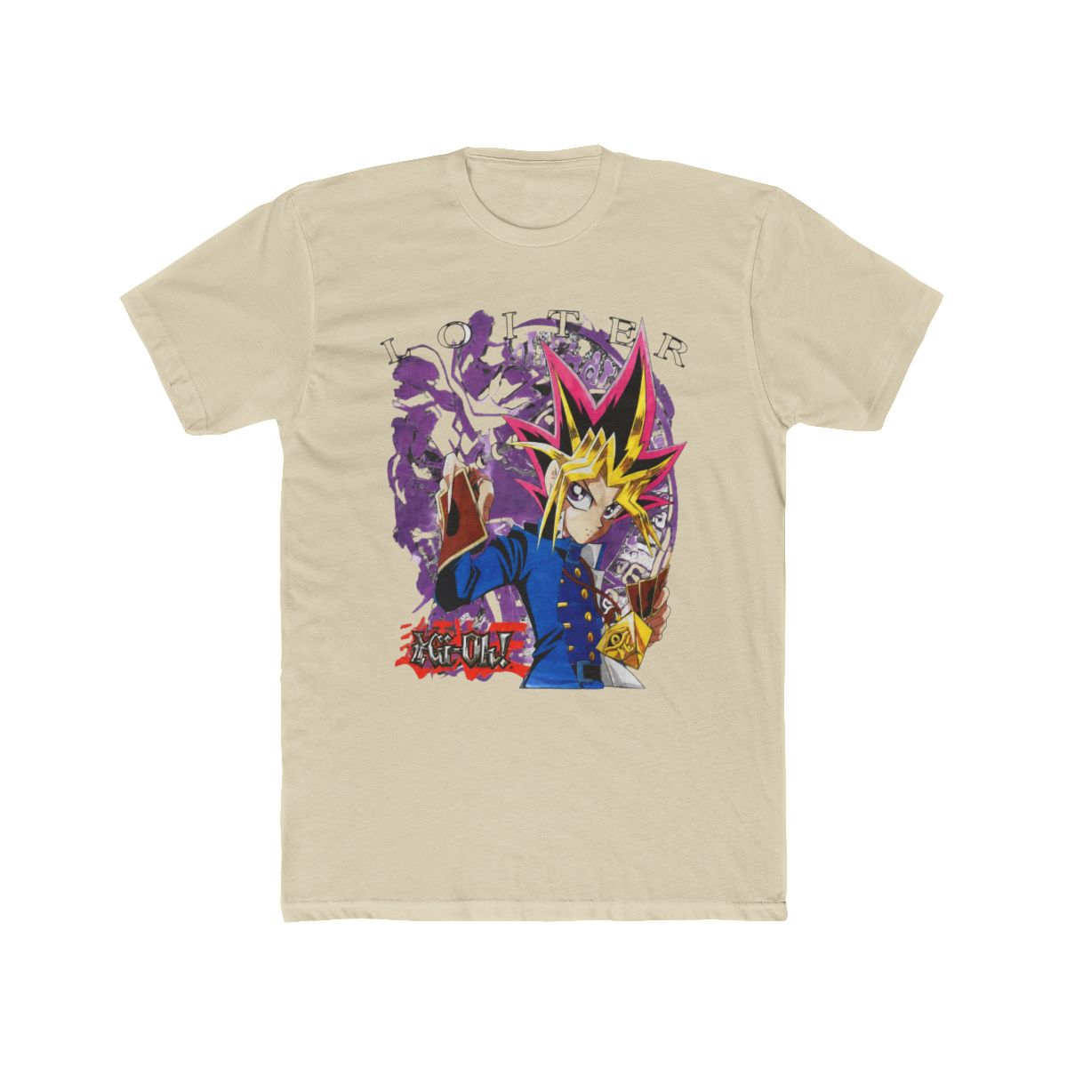 Loiter X Yu-Gi-Oh! Yugi T Shirt Off Black - alternate angle 4, merchandise