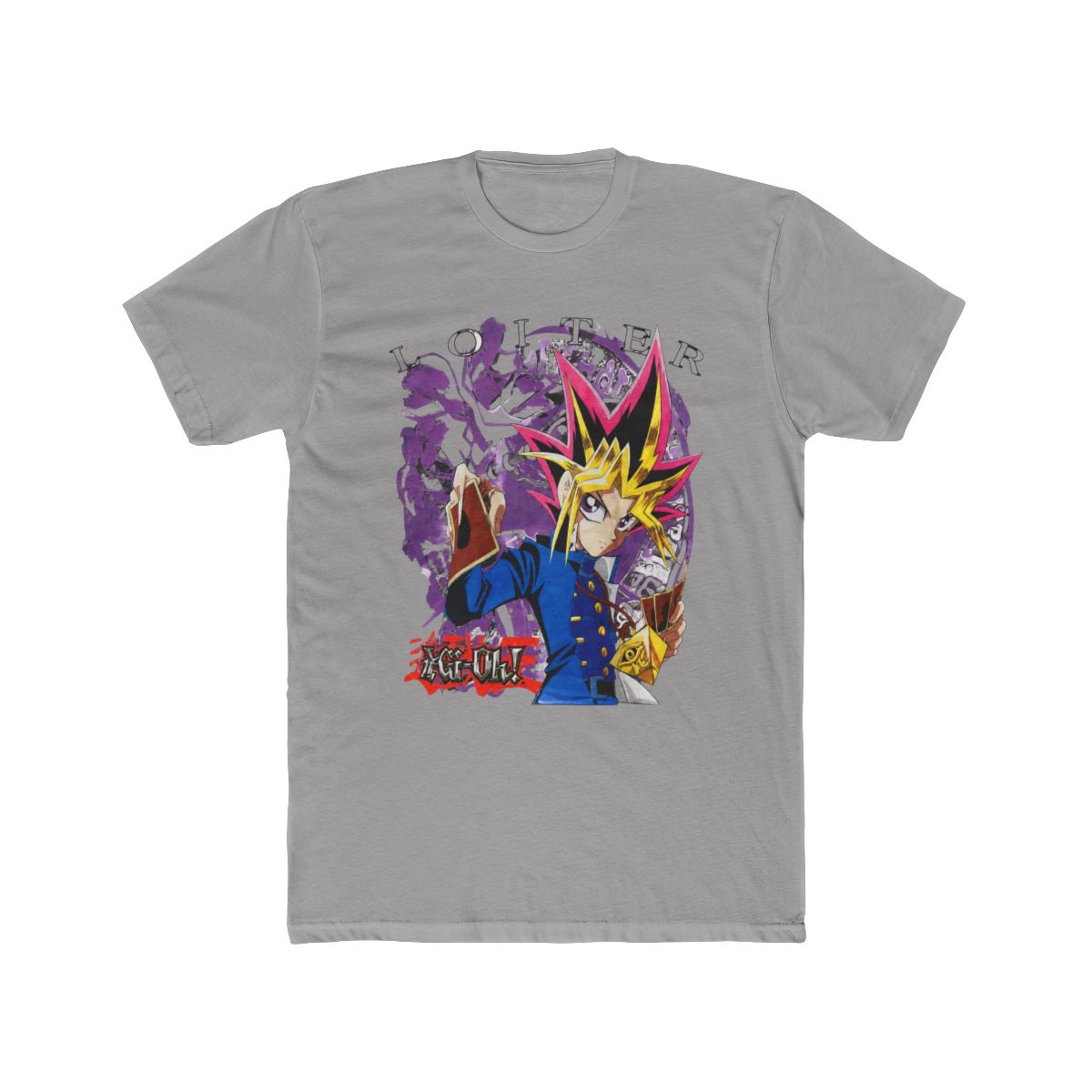 Loiter X Yu-Gi-Oh! Yugi T Shirt Off Black - alternate angle 2, merchandise