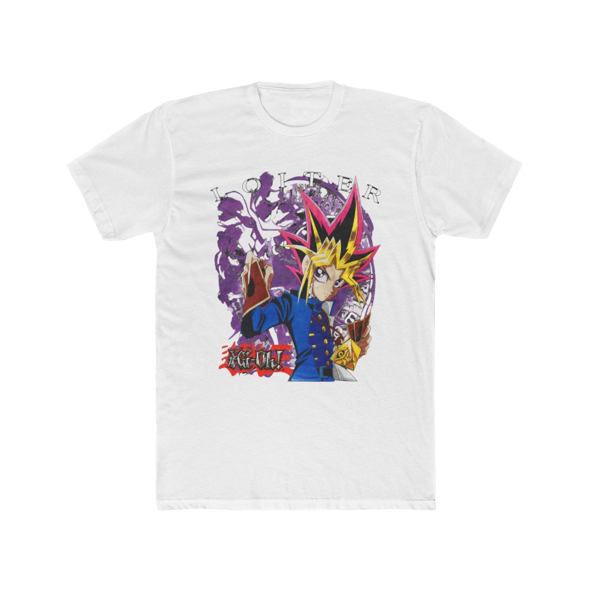 Loiter X Yu-Gi-Oh! Yugi T Shirt Off Black - Official T-Shirts merchandise