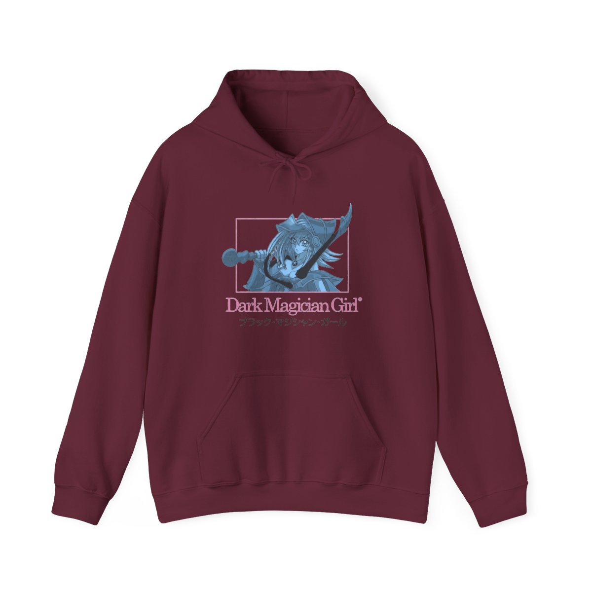 Dark Magician Girl Duel Mode Hoodie - Black | Yu-Gi-Oh! - alternate angle 4, merchandise