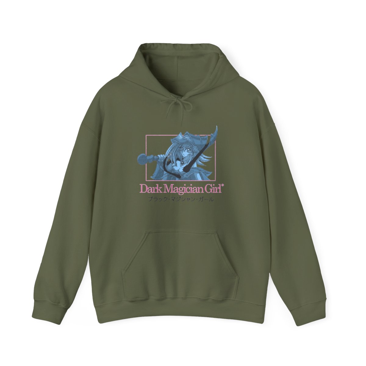 Dark Magician Girl Duel Mode Hoodie - Black | Yu-Gi-Oh! - alternate angle 5, merchandise