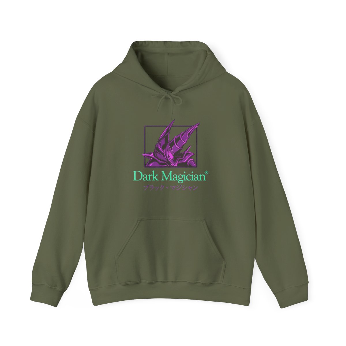 Dark Magician Duel Mode Hoodie - Black | Yu-Gi-Oh! - alternate angle 4, merchandise